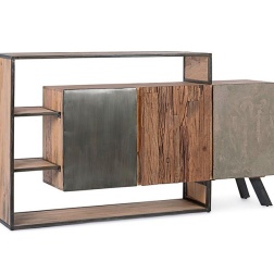 Credenza 3 ante in legno Manchester Bizzotto